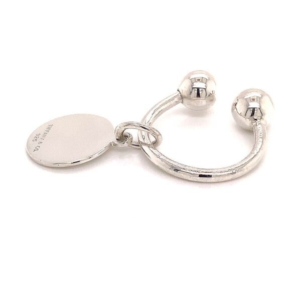 Tiffany & Co Estate Sterling Silver Keychain 9.2 Grams TIF147 - Picture 11 of 11